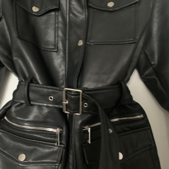 Cherry Koko faux leather jacket - Picture 4 of 4